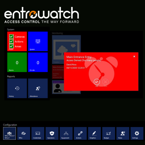 EntroWatch Access Control Software (Premium Edition)