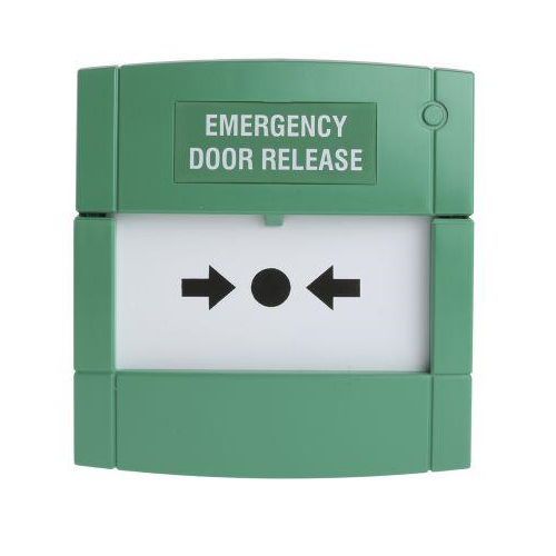 Emergency Break Glass Door Release - Double Pole