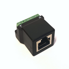 Load image into Gallery viewer, RJ45 to 9 PIN Terminal Block Wiegand Reader Adapter
